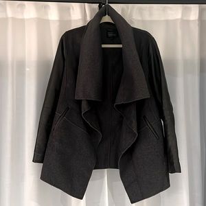 Mackage for Aritizia Light transition jacket with leather sleeves